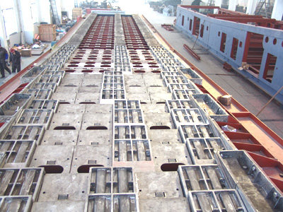 篦冷機試車現(xiàn)場